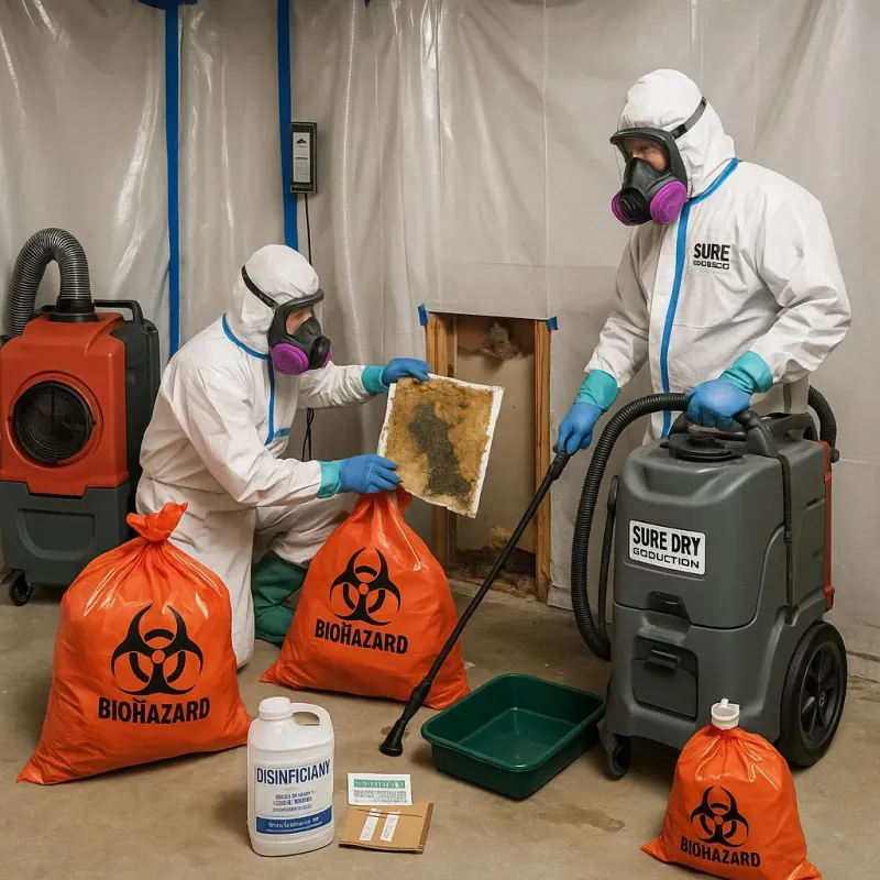 Contaminated Water Handling Protocols process in Roseau, MN