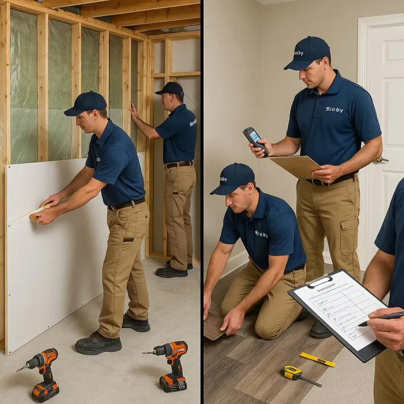 Repairs and Reconstruction process in Roseau, MN